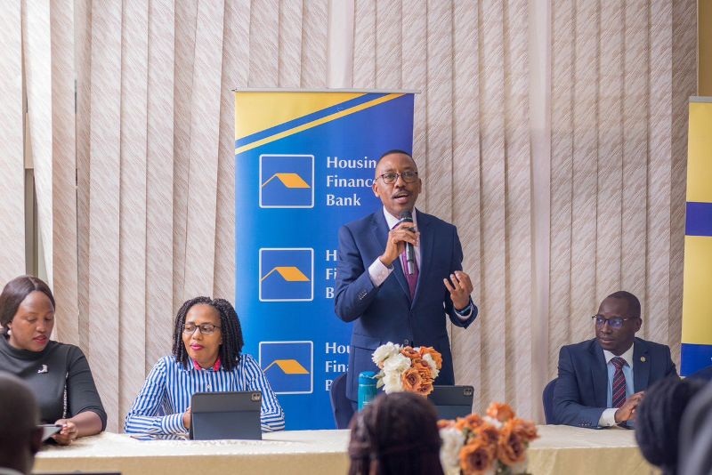 The campaign was officially launched by Michael K. Mugabi, the Bank’s Managing Director along with the Executive Director Mrs. Peace K. Ayebazibwe and other members of the executive