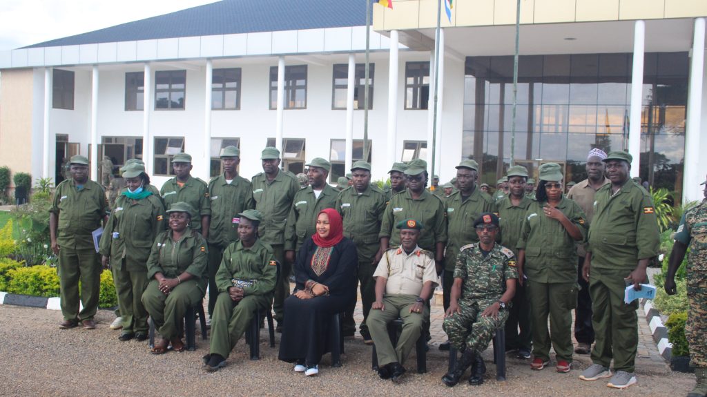 UCAA Trainees at Kyankwanzi National Leadership Institute