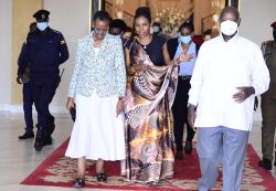 H.E Mrs. Angeline Ndayishimiye, the First Lady of Burundi - at State House, Ebb - 06
