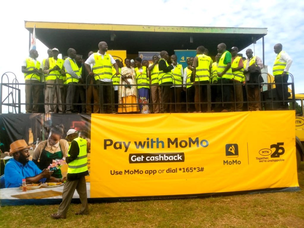 The MTN Stage where the prize giving took place