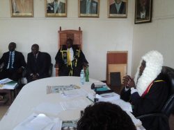Mayor Kakyebezi, Speaker Bony and a few former members of Mbarara City council