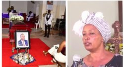 Naome, speaking at the funeral of her elder brother Henry Katanga on Friday