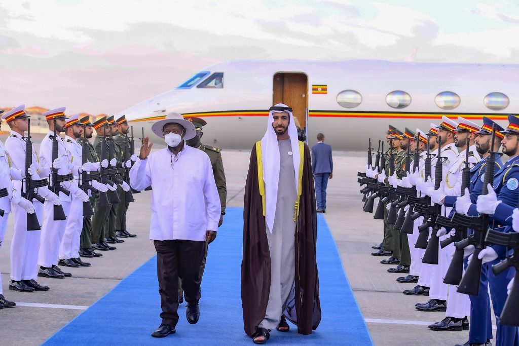 President Museveni in Abu Dhabi - UAE - 12th Nov 2023 - 03