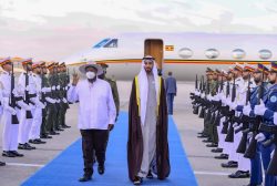 President Museveni in Abu Dhabi - UAE - 12th Nov 2023 - 03