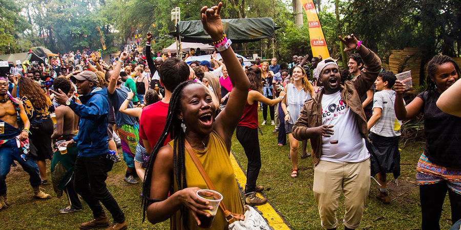 Revellers during last year's Nyege Nyege festival