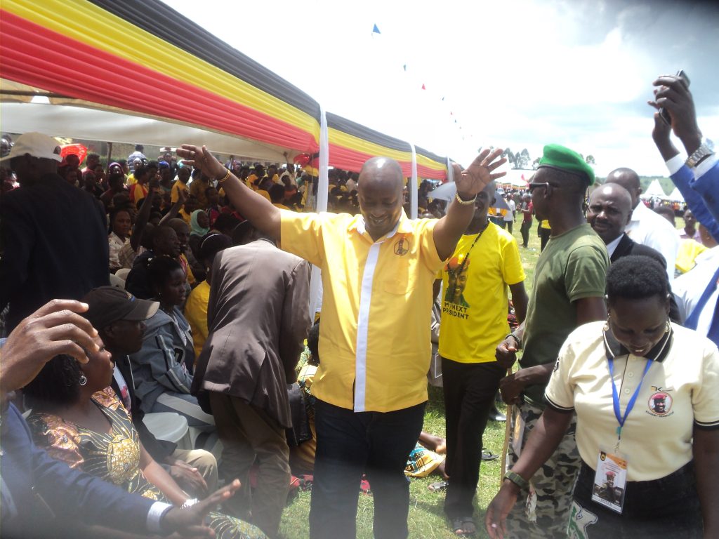 Polly Katwire on a recent MK function in Bwizibwera