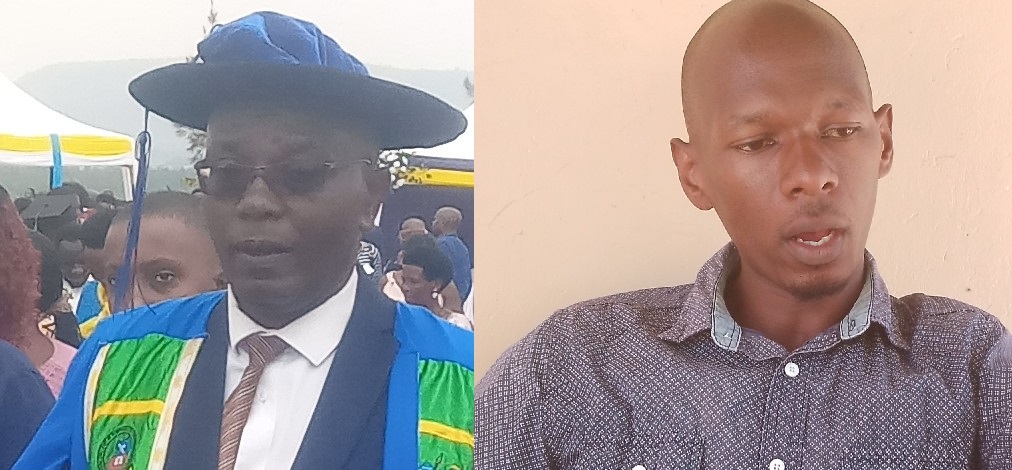 Gordson Zabashaija on a recent Graduation function at his Kakoba College of Computer Studies and Voc. Studies Mbarara