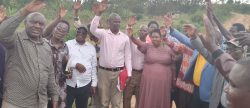 MPs Rwebyambu, Bataringaya, RDC, District Leaders and Locals during the Launch