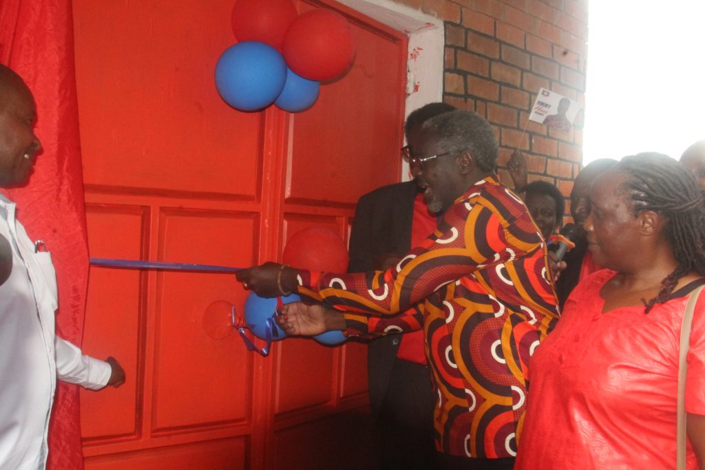 Akena opens the kigezi sub region UPC offices in kabale