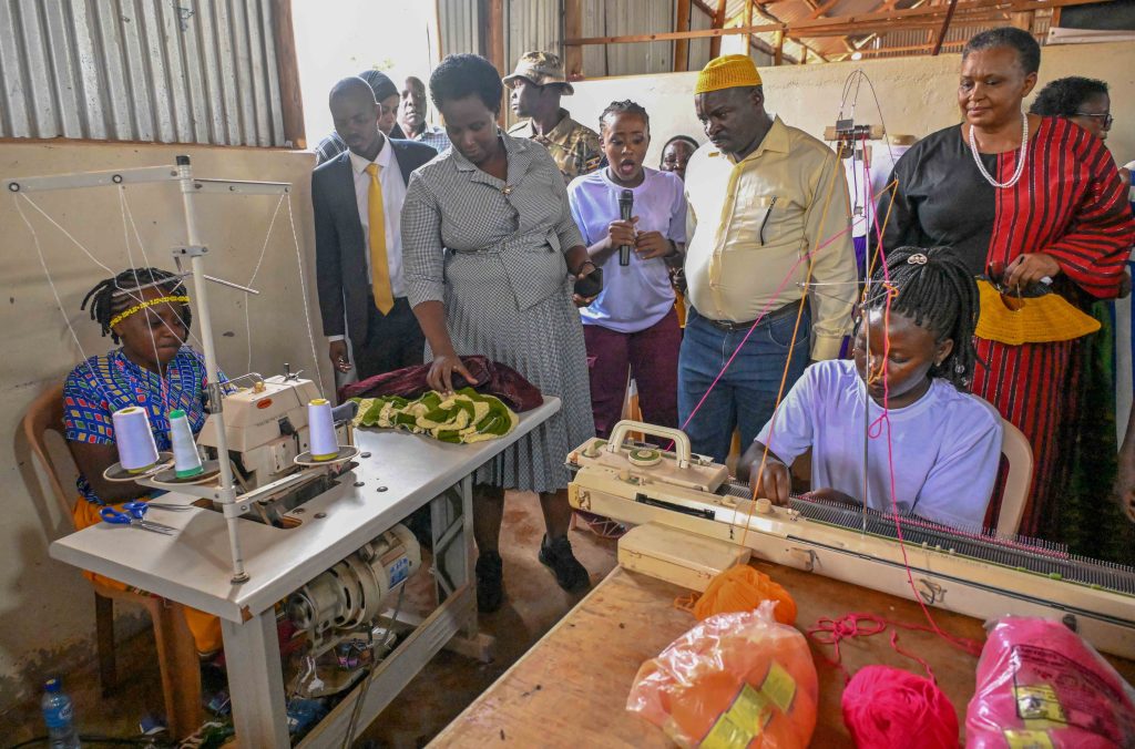 6-Presidential Initiative for Skilling the Girl-Boy Child Showcasing ceremony at Mutundwe centre