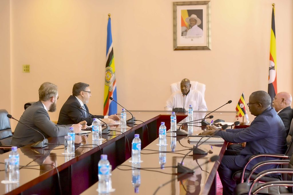 President Museveni meets Ukrainian ambassador to Kenya H.E Andrii Pravednyk 03