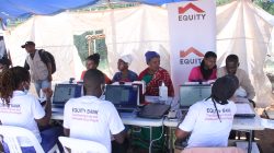 Additional photos of refugees being served by Equity Bank Uganda Limited officials