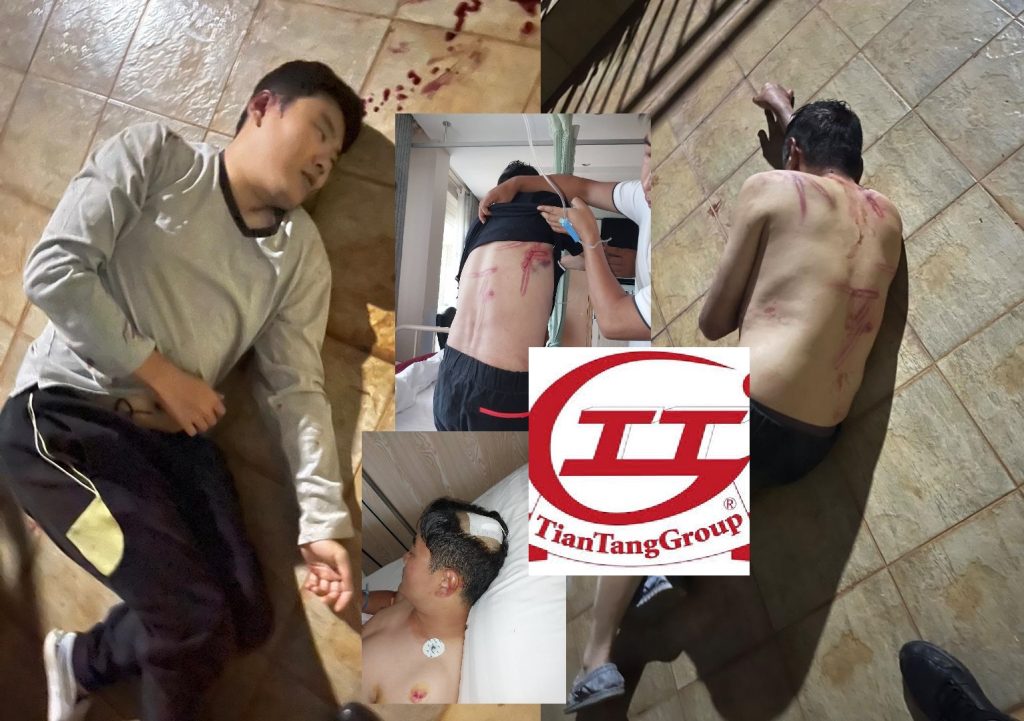 Liu Qingshan, 63, and Lu Hanbin, 32, the owners of the Ugandan NEC-WATU Automobile Group United Company, a joint venture with UPDF’s private company NEC wre attacked in the wee hours of Wednesday morning