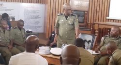 ACP Musinga speaking during the meeting