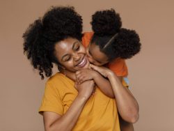 Mother-daughter happy moment. Gift your child with a Toto's Treasure Account