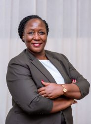 Virginia Ssemakula, Equity bank Manager of Energy, Environment and Climate Change Pillar. (1)