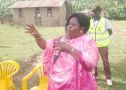 Grace Agaba campaigning