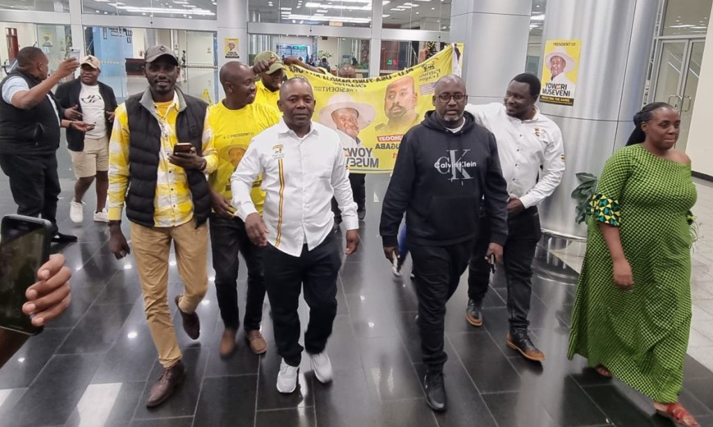 PROTECTING THE GAINS ! PLU USA Chapter Chairman Kananura Jets into Uganda to Boost Museveni Campaigns