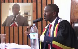 A montage of Speaker Munanukye and Nuwagira (inset)