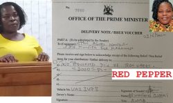 Agnes Nandutu appearing before the Anti- Corruption Judge, Justice Jane Okuo Kajuga