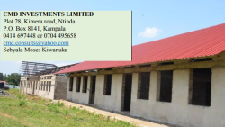 As structure at the Kijunjubwa seed secondary school. The contrcator has been given two weeks to complete construction of the multi-billion school.
