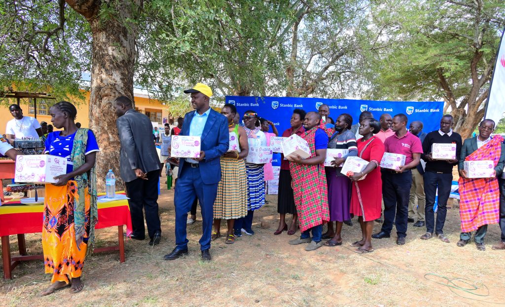 Different stakeholders hand over mama kits to expectant mothers