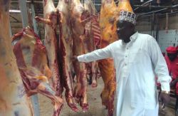 Sulaiman Ssekanyo the chairperson of Kalerwe Abattoir