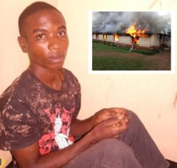 Suspected arsonist