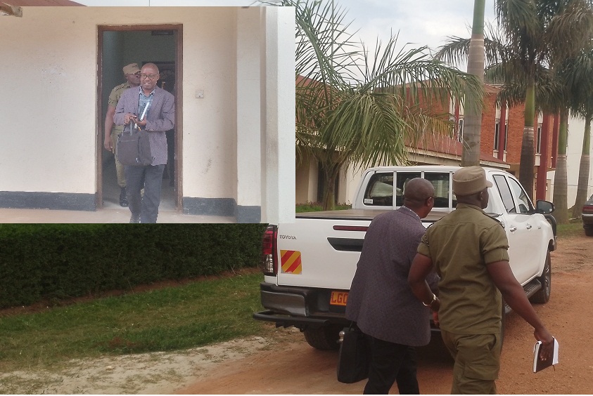 police officer on the CAO Muhwezi