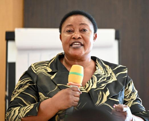 Milly Babalanda addressing RDCs and RCCs