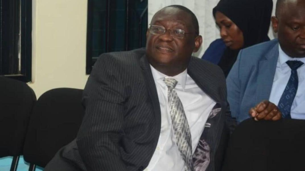 64 Year Old Lawyer John Matovu appearing before the Anti Corruption Court. File Photo