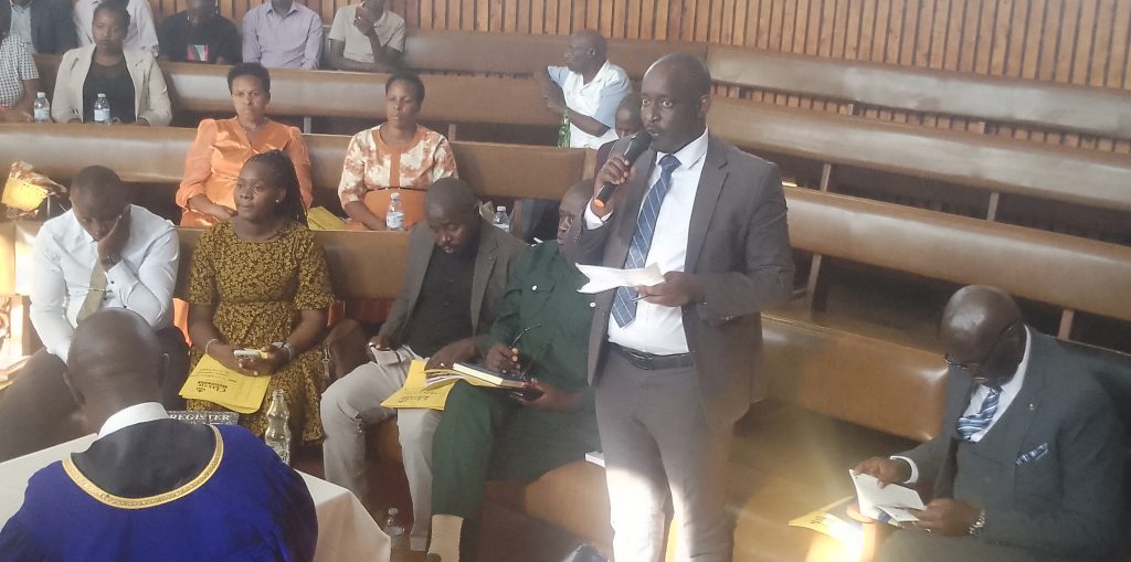 Fred Rugara, the Deputy CAO Rwampara