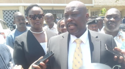 NRM’s Godfrey Aine Kaguta alias Sodo, whose election as Mawogola North MP is being challenged on grounds of violence