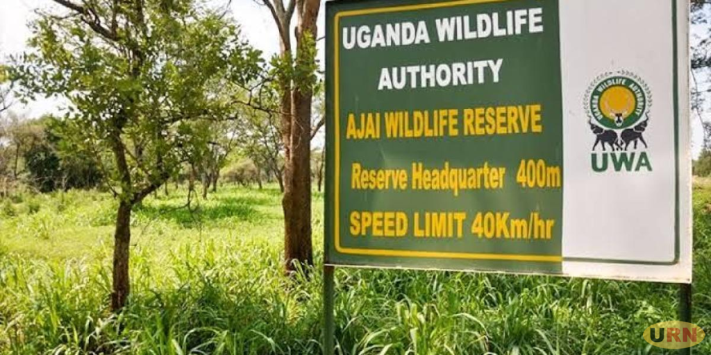 UWA Ajai Game Reserve Signpost