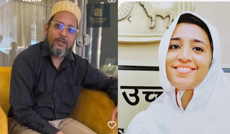 Batul Tinwala Sabunwala (R) and hubby Hakimudoin Sabunwala have been charged for illegal construction and as well for practicing Architeture without a valid license