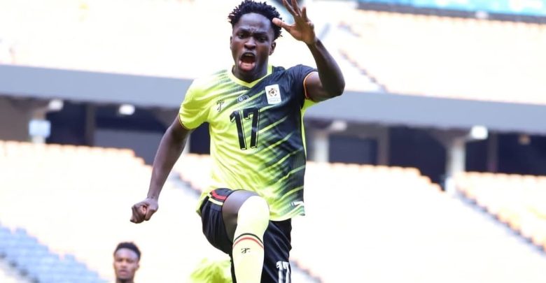 First goal scorer James Bogere