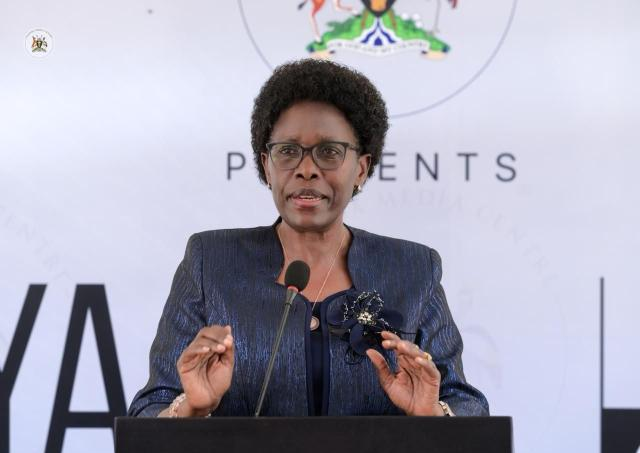 Lands Minister Judith Nabakooba