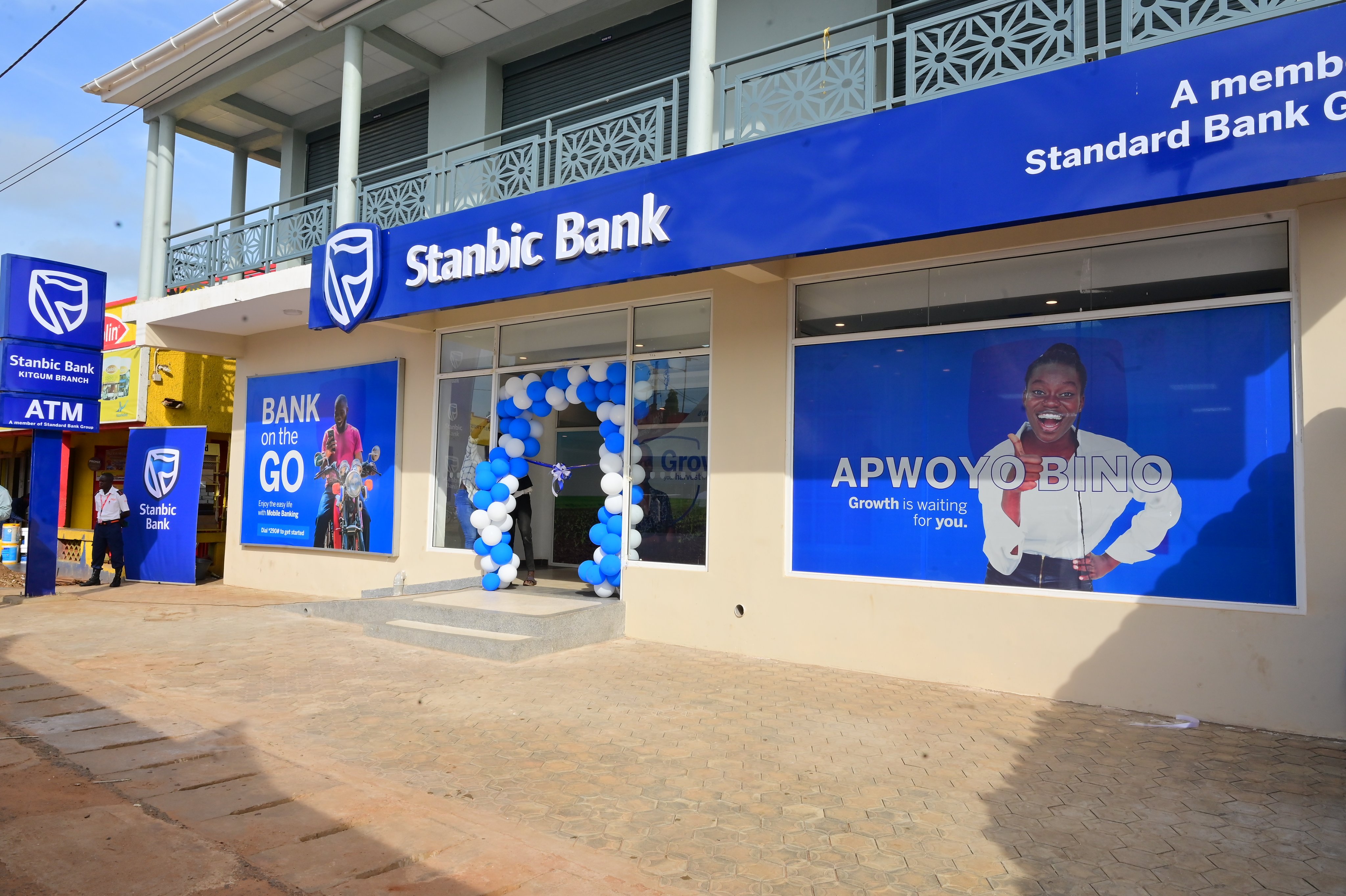 The New Stanbic Bank branch in Kitgum