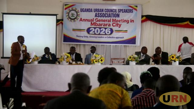The Speakers at the Annual General meeting at Ntare School in Mbarara